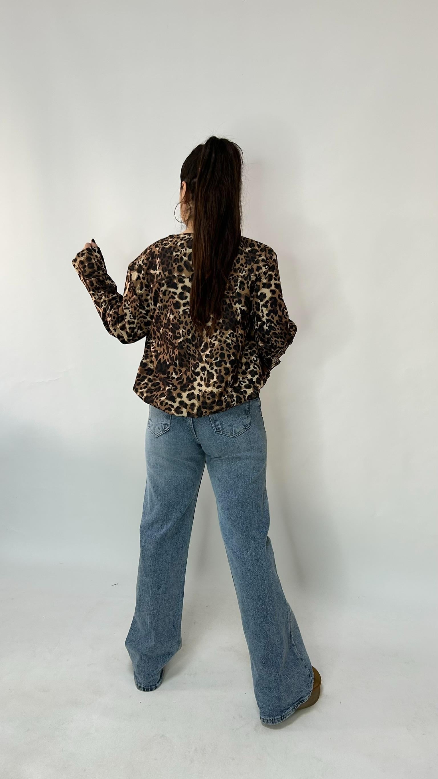 Yüksek Bel Palazzo Jean