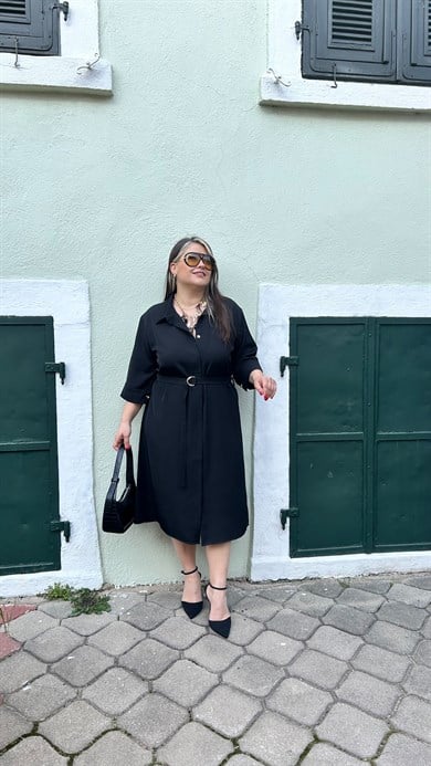 Dokuma Kumaş Premium Elbise