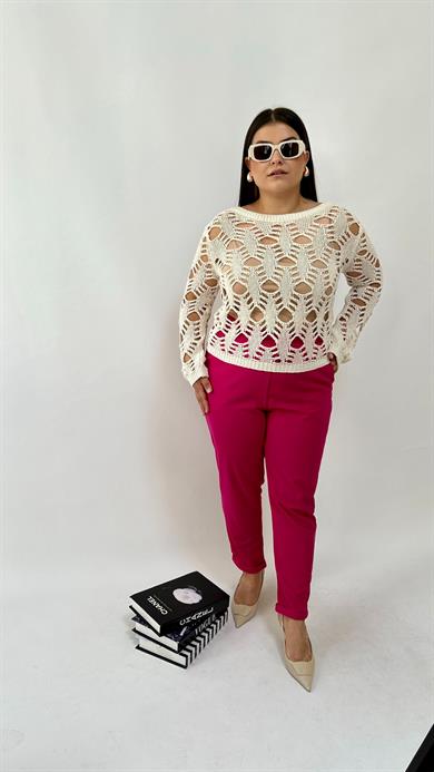 Fuşya Jogger Pantolon