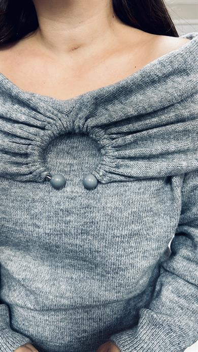 Gri Madonna Yaka Kazak