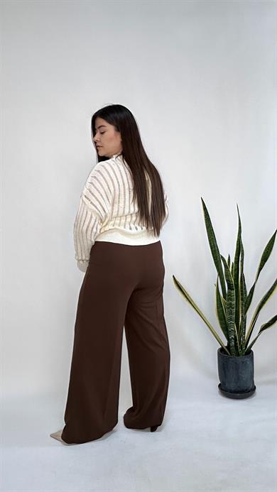 Kahverengi Palazzo Pantolon - 2001