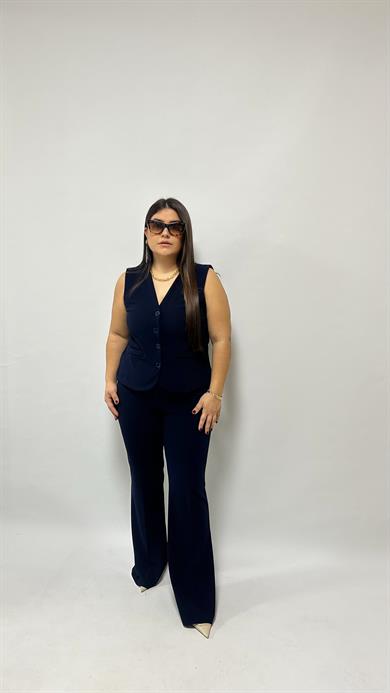 Lacivert İspanyol Pantolon