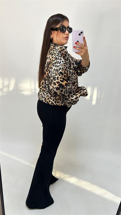 Sihirli Likralı Toparlayıcı İspanyol Pantolon 