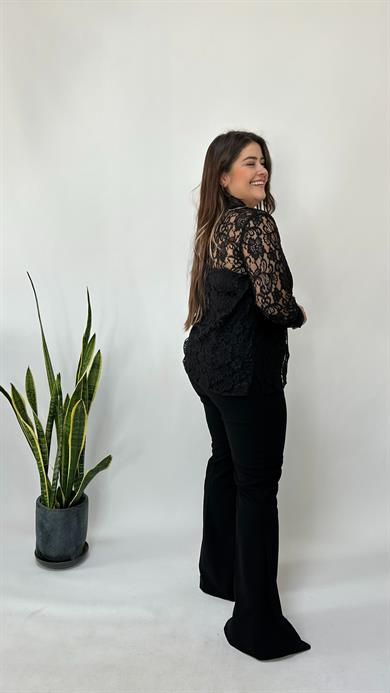 Sihirli Siyah İspanyol Pantolon