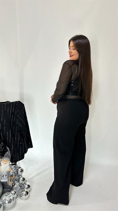 Sihirli Siyah Palazzo Pantolon - 2001