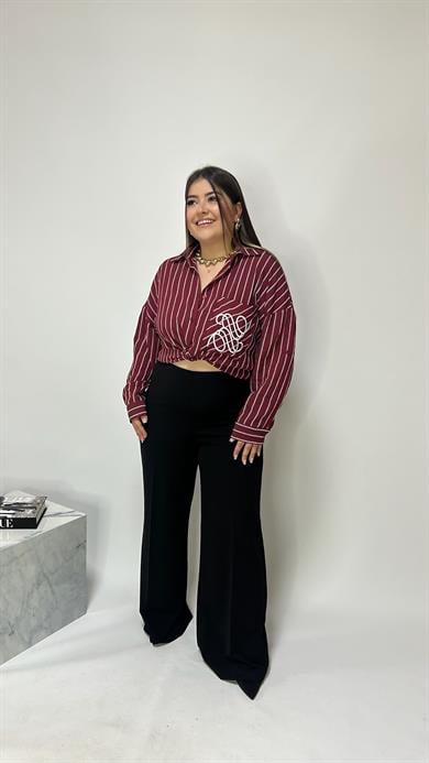 Sihirli Siyah Palazzo Pantolon - 2001