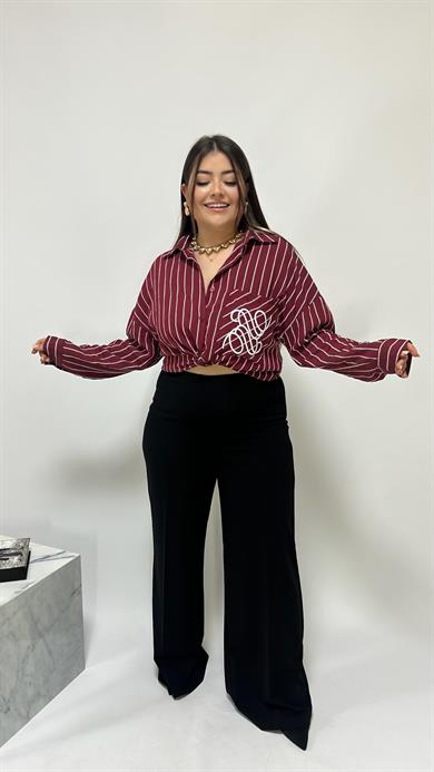 Sihirli Siyah Palazzo Pantolon - 2001