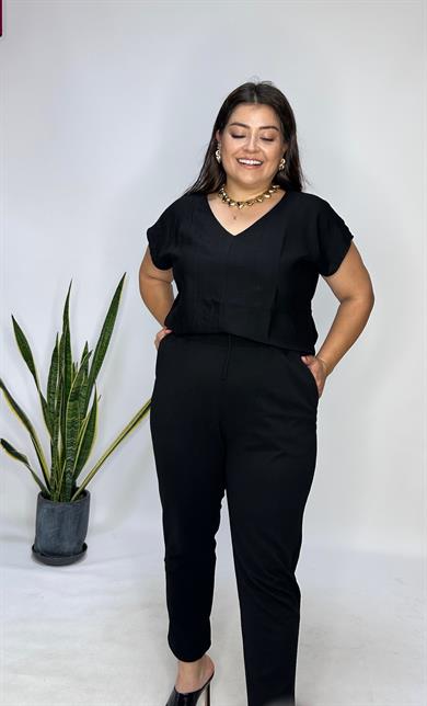 Siyah Jogger Pantolon
