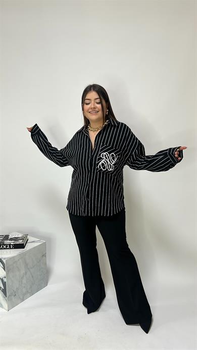 Siyah Sihirli İspanyol Pantolon