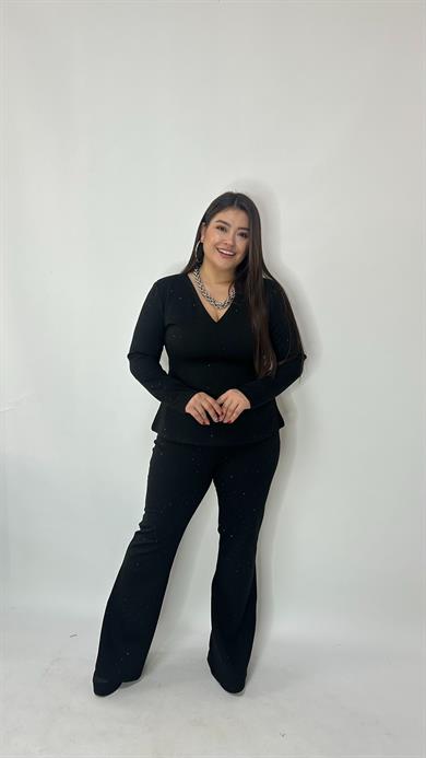 Siyah Taşlı İspanyol Takım