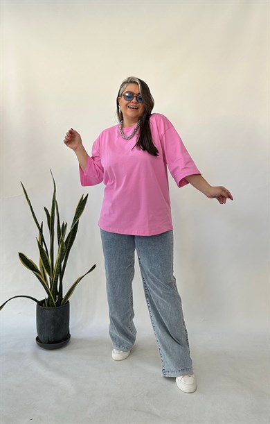 Tencel Belden Lastikli Jean