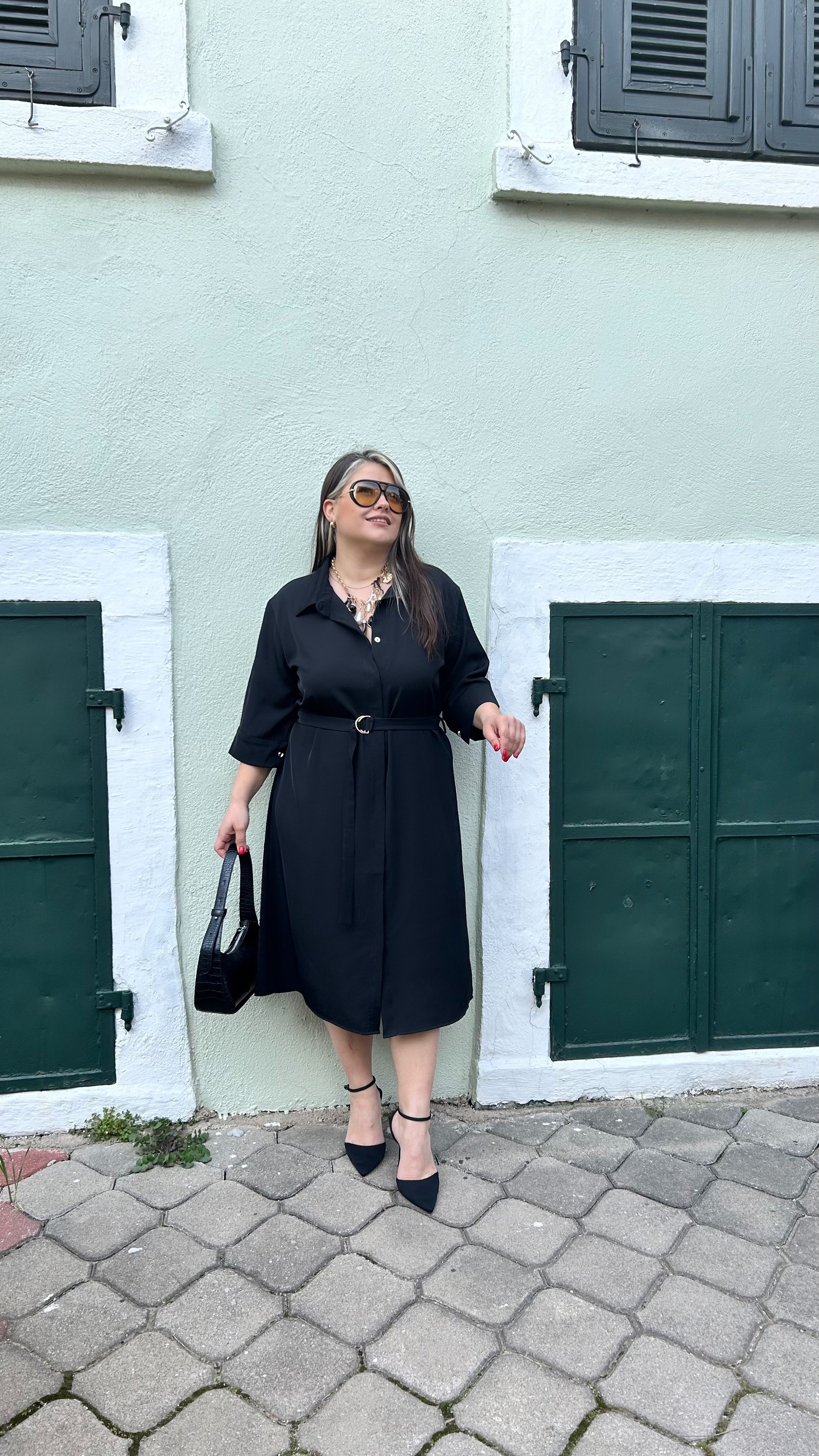 Dokuma Kumaş Premium Elbise