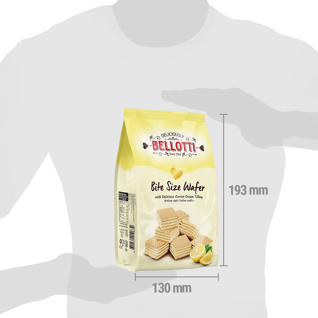 Bellotti Küp Gofret Limonlu 200 gr x 2 Adet
