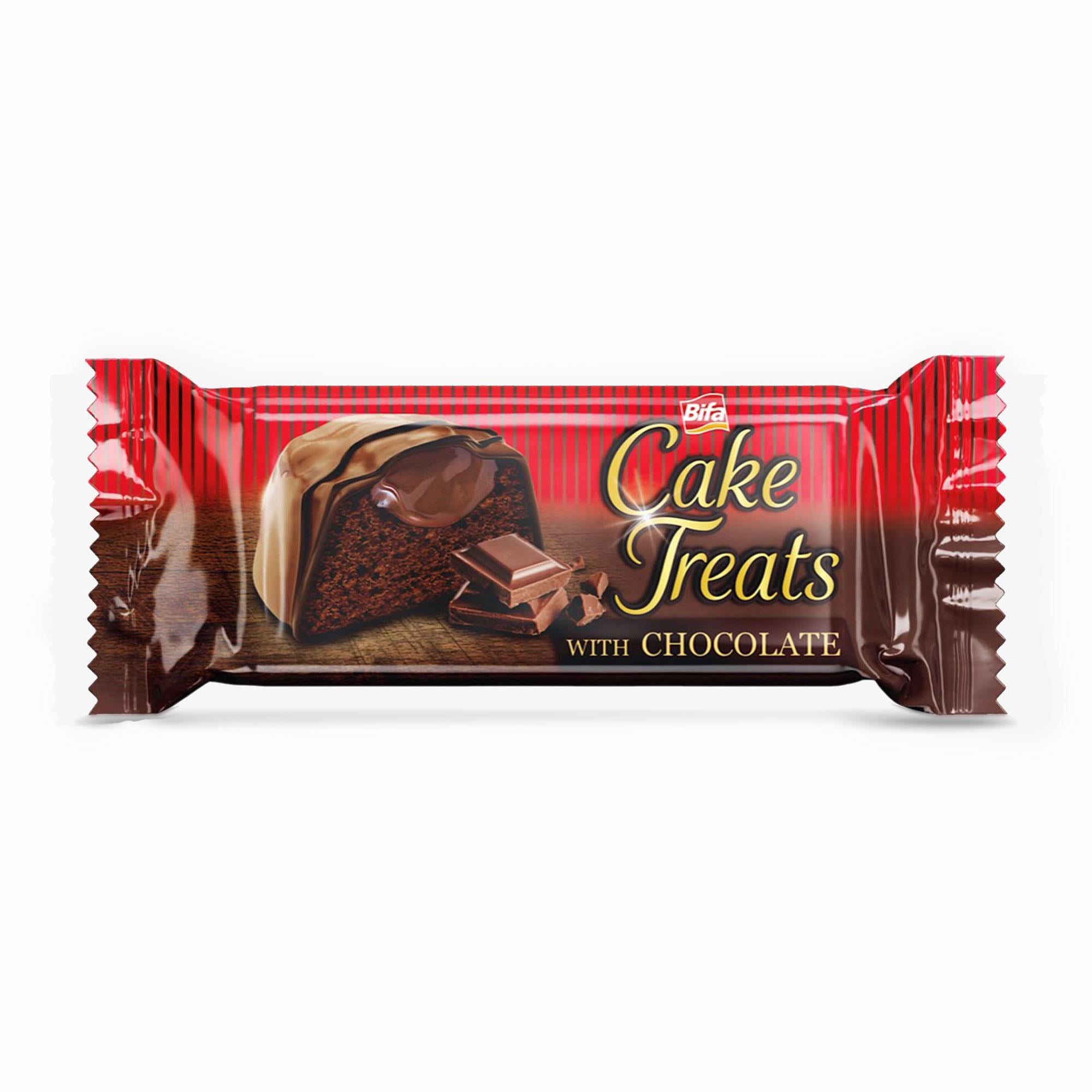Bifa Cake Treats Sütlü Çikolatalı Kakaolu Bar Kek 35 gr x 24 adet