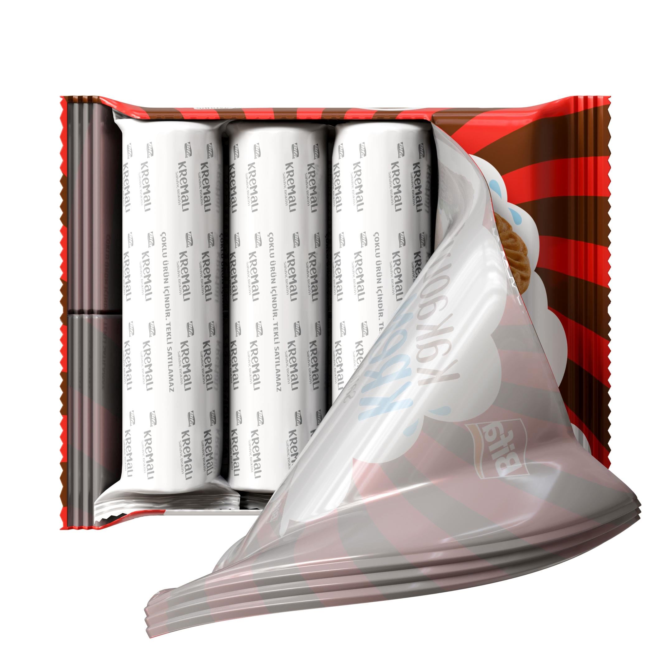 Bifa Kakaolu Kremalı Sandviç Bisküvi 240 gr x 2 adet