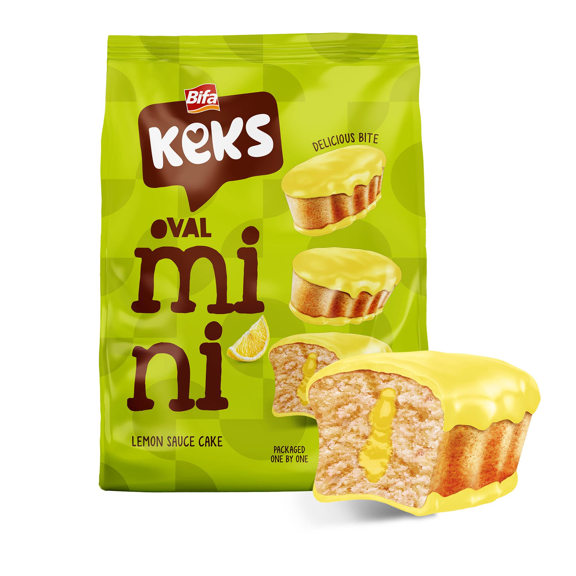 Bifa Keks Mini Oval Kek Limonlu 170 gr x 2 Adet