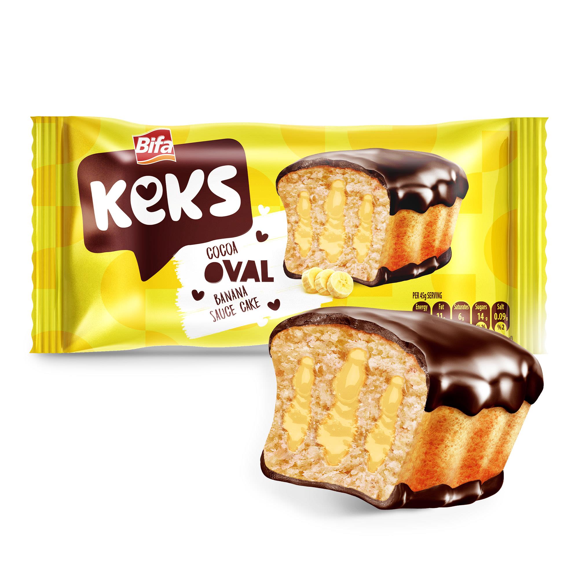 Bifa Keks Oval Kek Muzlu 45 gr x 24 Adet