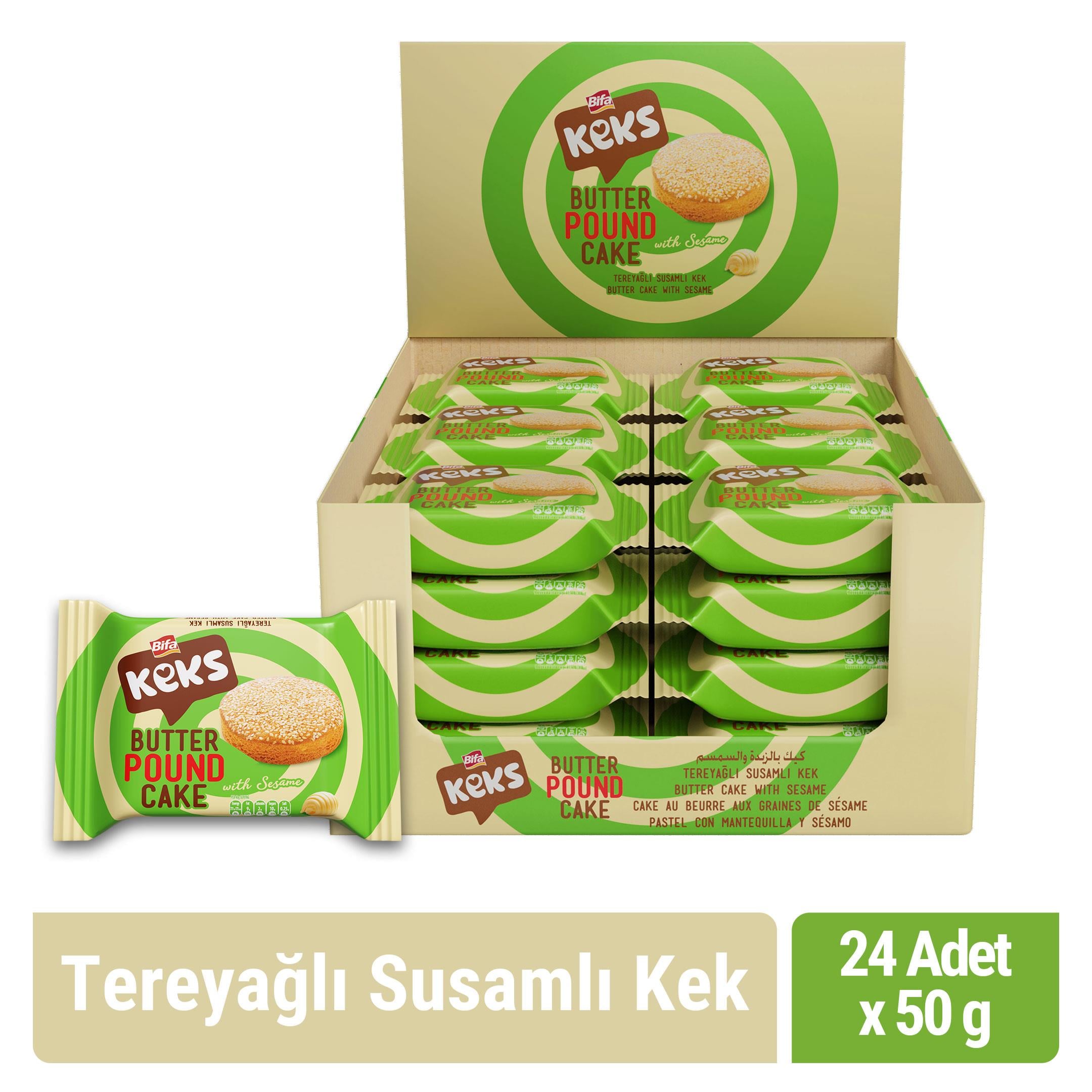 Bifa Keks Butter Sesame Cake 50 gr x 24 pieces