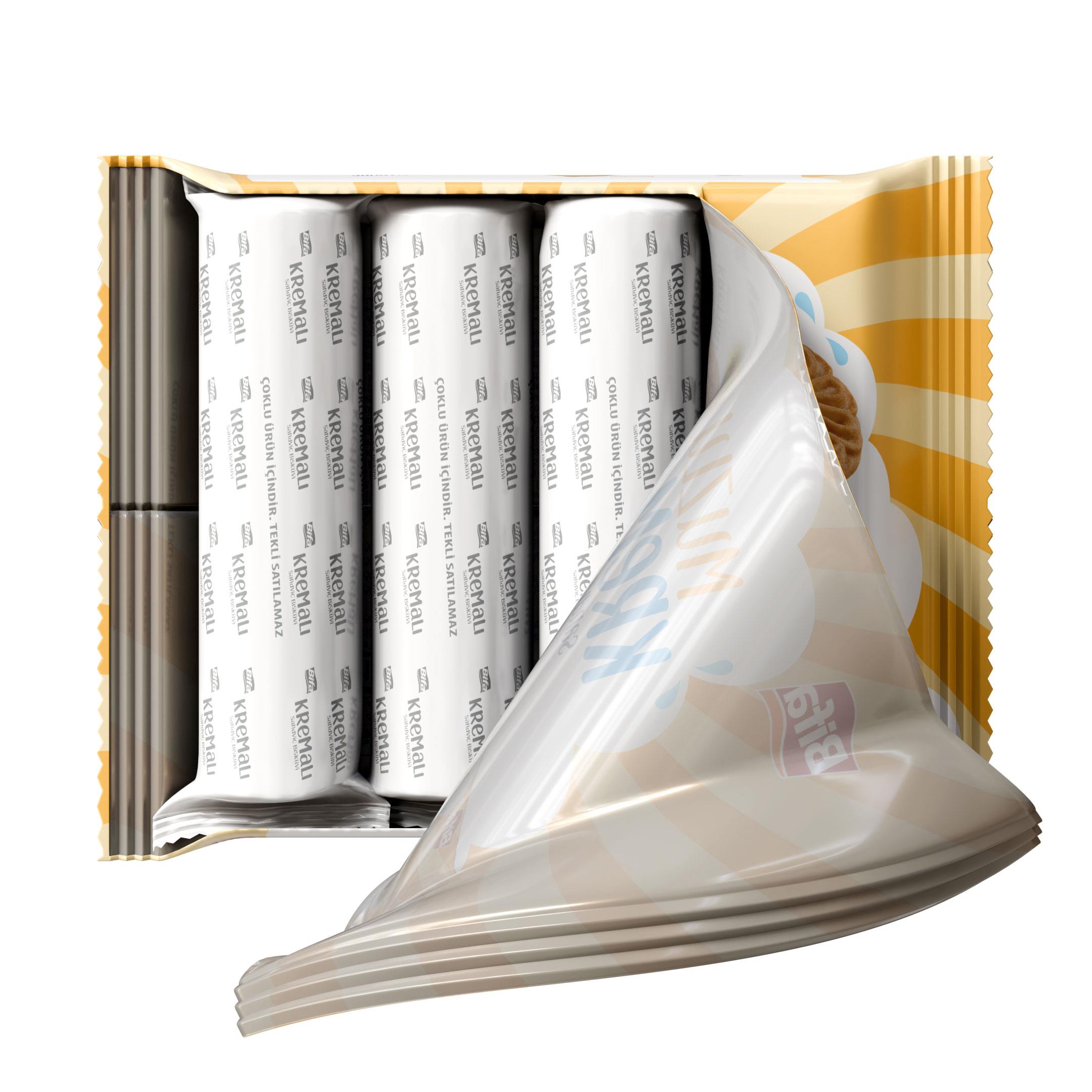 Bifa Muzlu Kremalı Sandviç Bisküvi 240 gr x 2 adet
