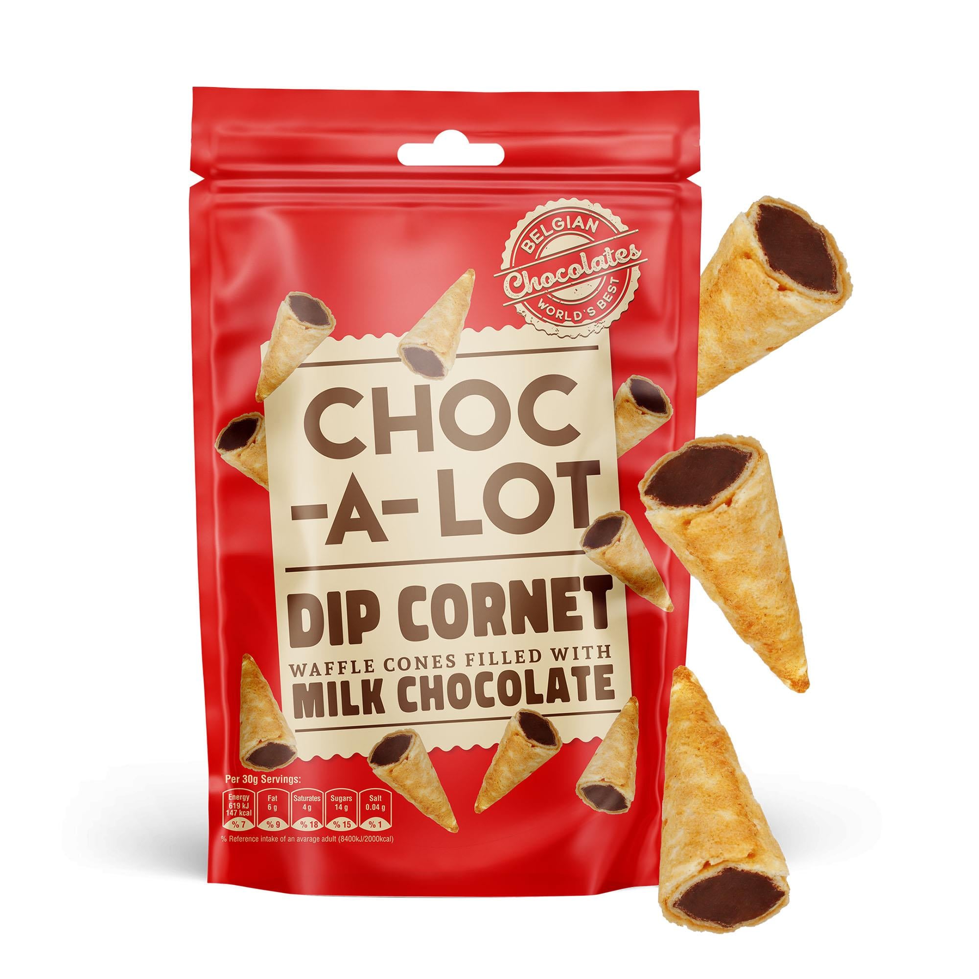 Choc-A-Lot Mini Gofret Sütlü Çikolatalı 120 gr