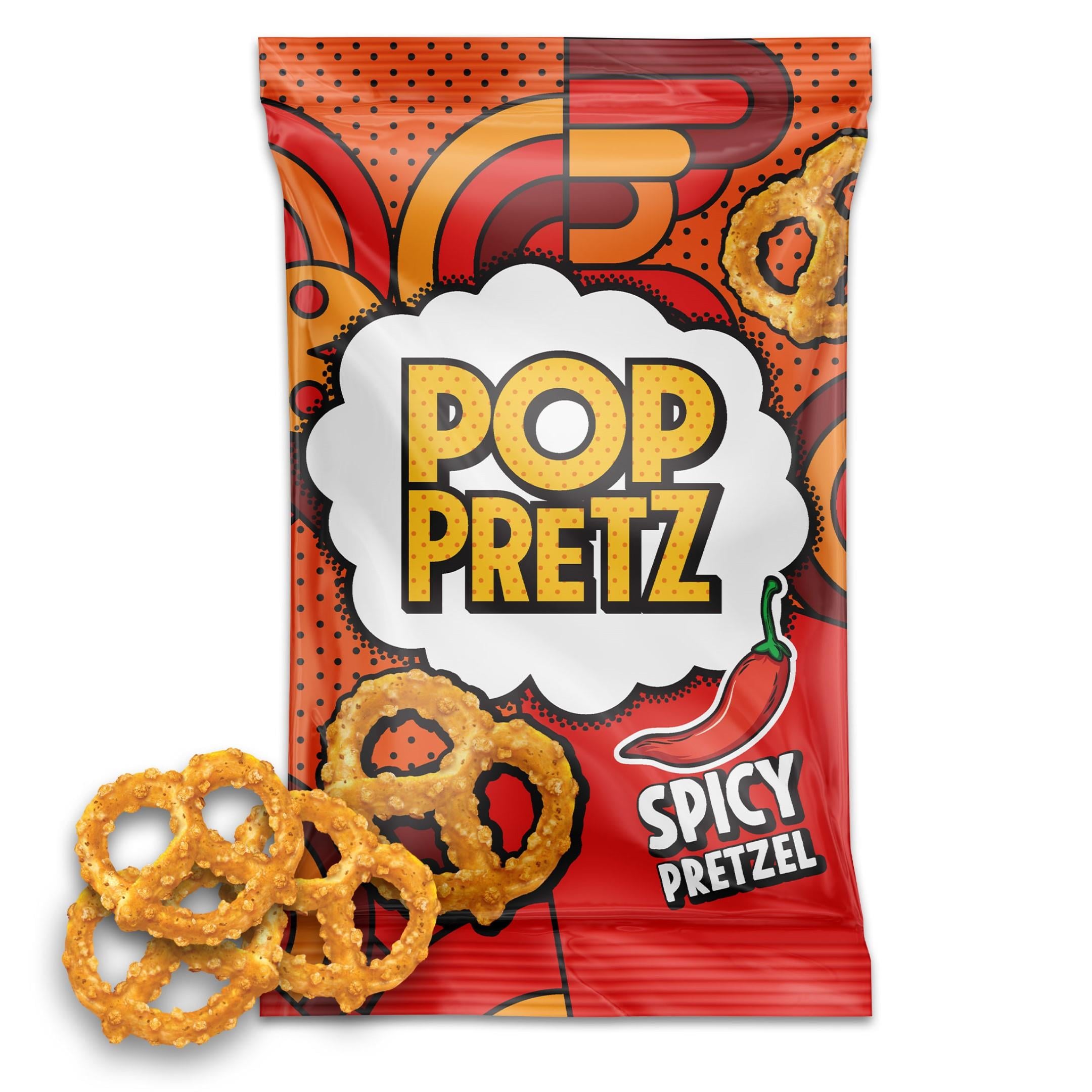 Bifa Escape Poppretz Spicy Bow Cracker Spicy 50 gr x 6 Pieces