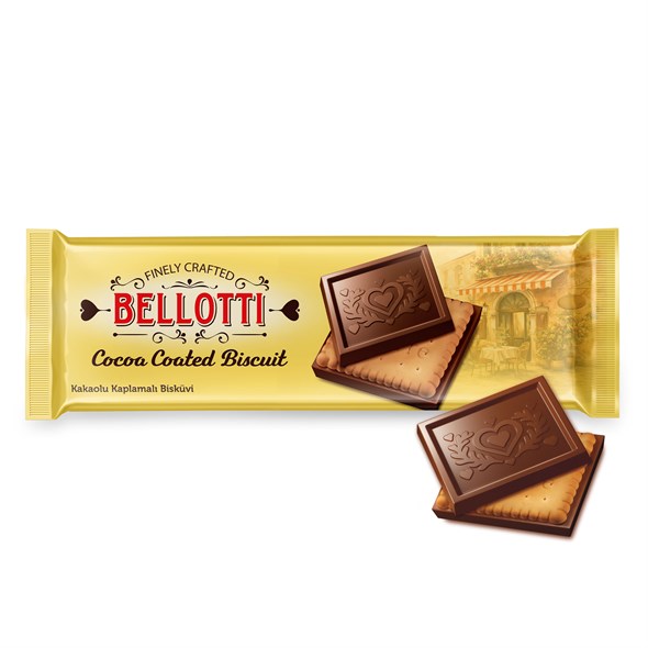 Bellotti Kakao Kaplamalı Bisküvi 102 gr