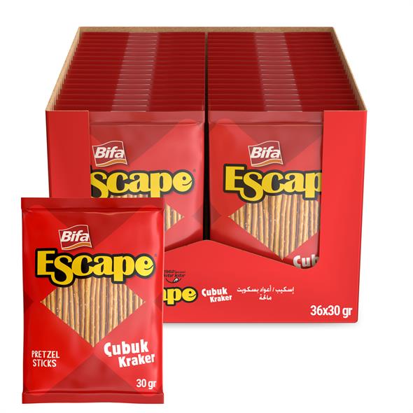 Bifa Escape Çubuk Kraker 30 gr x 36 Adet