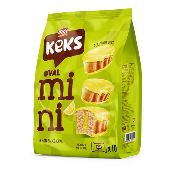 Bifa Keks Mini Oval Kek Limonlu 170 gr x 2 Adet