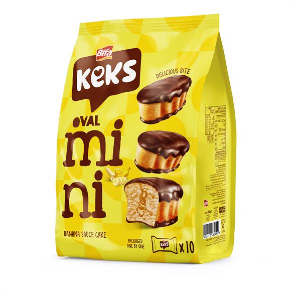 Bifa Keks Mini Oval Kek Muzlu 170 gr x 2 Adet
