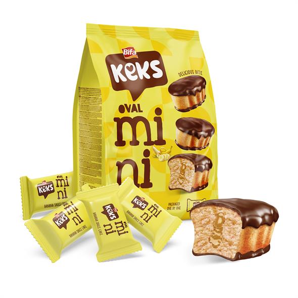 Bifa Keks Mini Oval Kek Muzlu 170 gr x 2 Adet