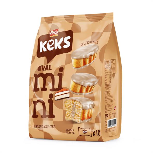Bifa Keks Mini Oval Kek Tiramisulu 170 gr x 2 Adet