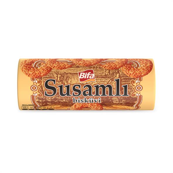 Bifa Susamlı Bisküvi 70 gr x 24 Adet