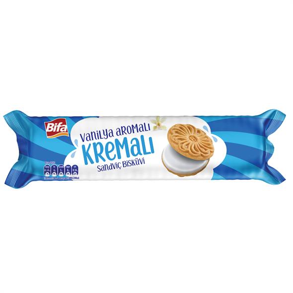Bifa Vanilyalı Kremalı Sandviç Bisküvi 240 gr x 2 adet