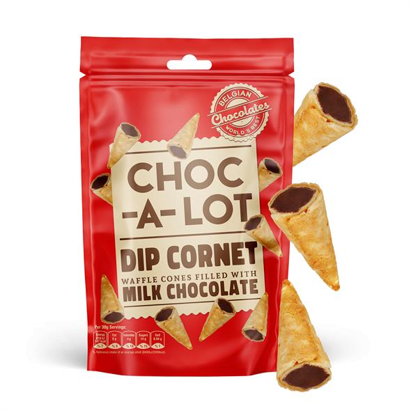 Choc-A-Lot Mini Gofret Sütlü Çikolatalı 120 gr