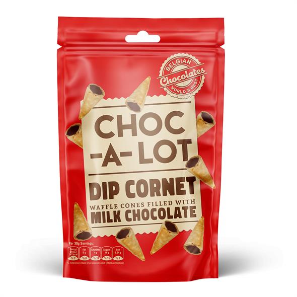 Choc-A-Lot Mini Gofret Sütlü Çikolatalı 120 gr