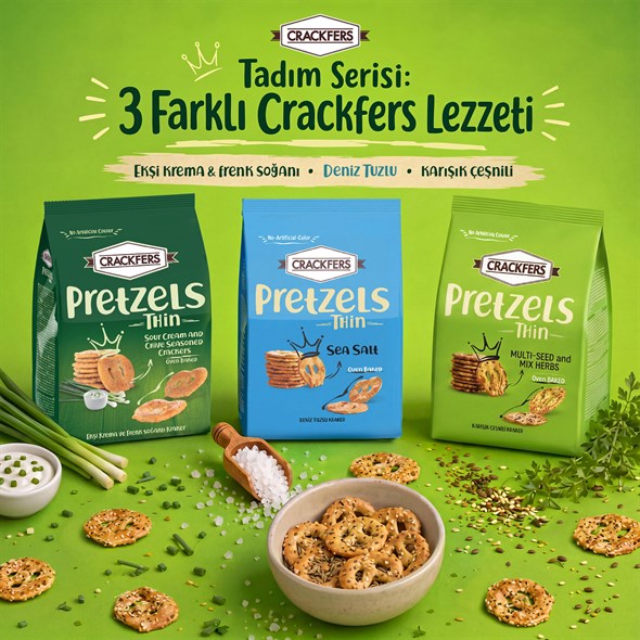 Crackfers 3lü Tadım Serisi 3 x 200 gr