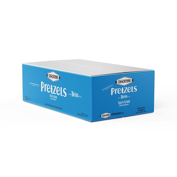 Crackfers Pretzel Deniz Tuzlu 200 gr x 12 Adet