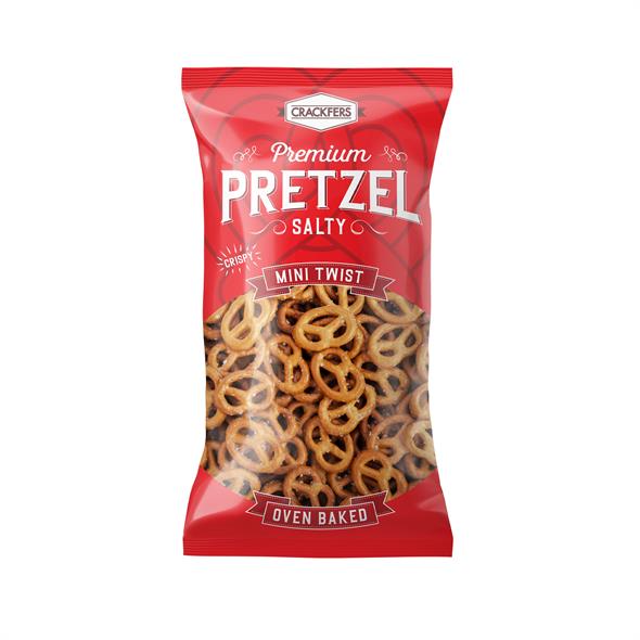 Crackfers Pretzel Maxi Boy Kraker 300 gr