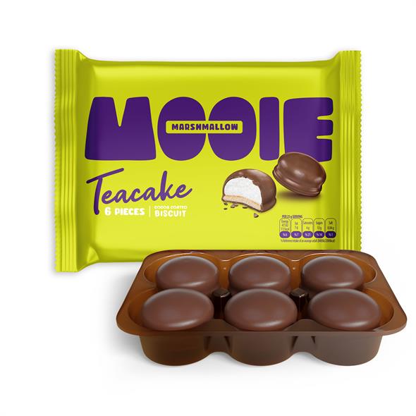 Mooie Kakao Kaplamalı Marshmallowlu Bisküvi 90 gr x 4 Adet