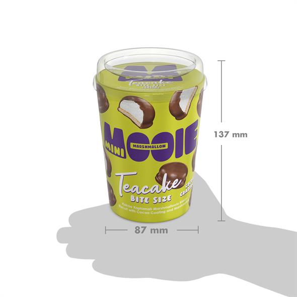 Mooie Teacake Kakao Kaplamalı  Marshmallowlu Bisküvi 125 gr x 2 Adet