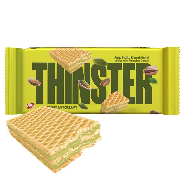 THINSTER 4lü Atıştırmalık Boy Gofret Tadım Serisi