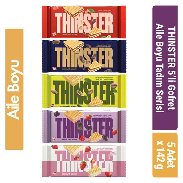 THINSTER 5li Gofret Aile Boyu Tadım Serisi