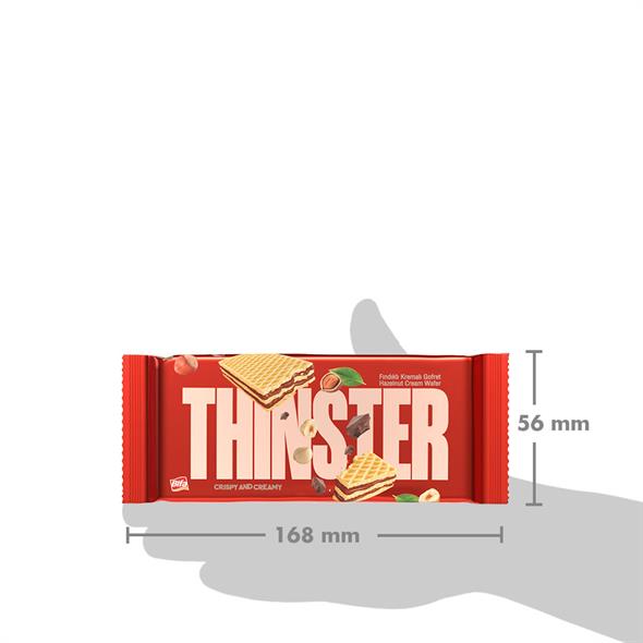 Thinster Fındık Kremalı Gofret 55 gr x 4 adet