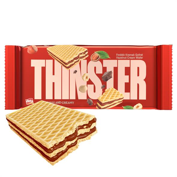 Thinster Fındıklı Kremalı Büyük Boy Gofret 142 gr x 2 adet