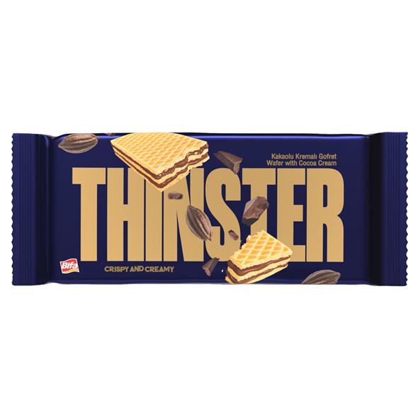 Thinster Kakaolu Kremalı Büyük Boy Gofret 142 gr x 2 adet