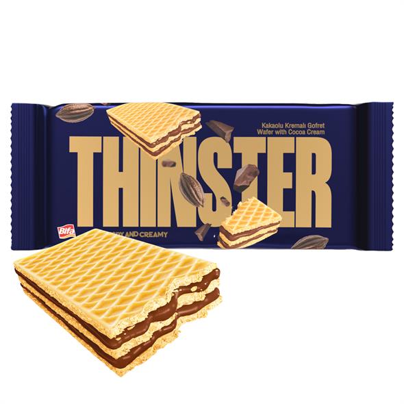 Thinster Kakaolu Kremalı Büyük Boy Gofret 142 gr x 2 adet