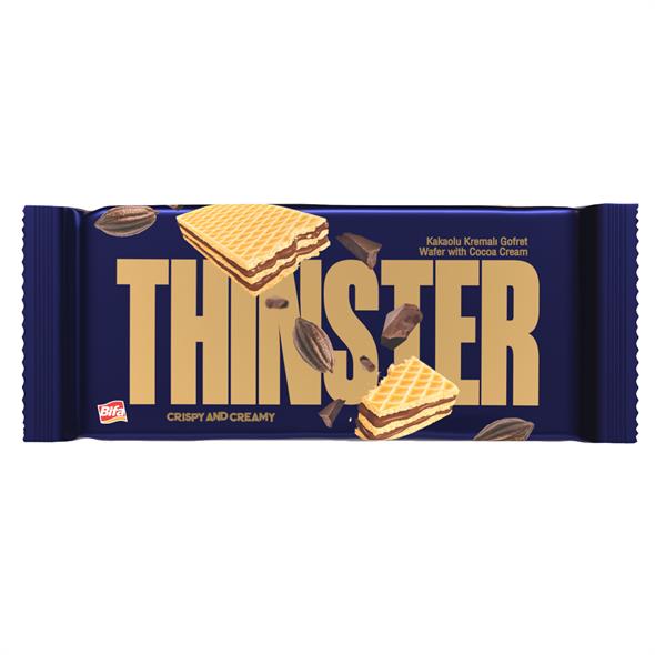 Thinster Kakaolu Kremalı Gofret 55 gr x 4 adet