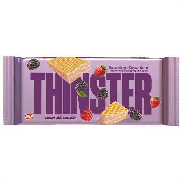 Thinster Orman Meyveli Kremalı Gofret 55 gr x 4 adet