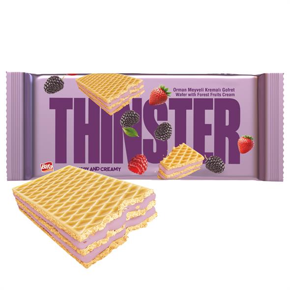 Thinster Orman Meyveli Kremalı Gofret 55 gr x 24 adet