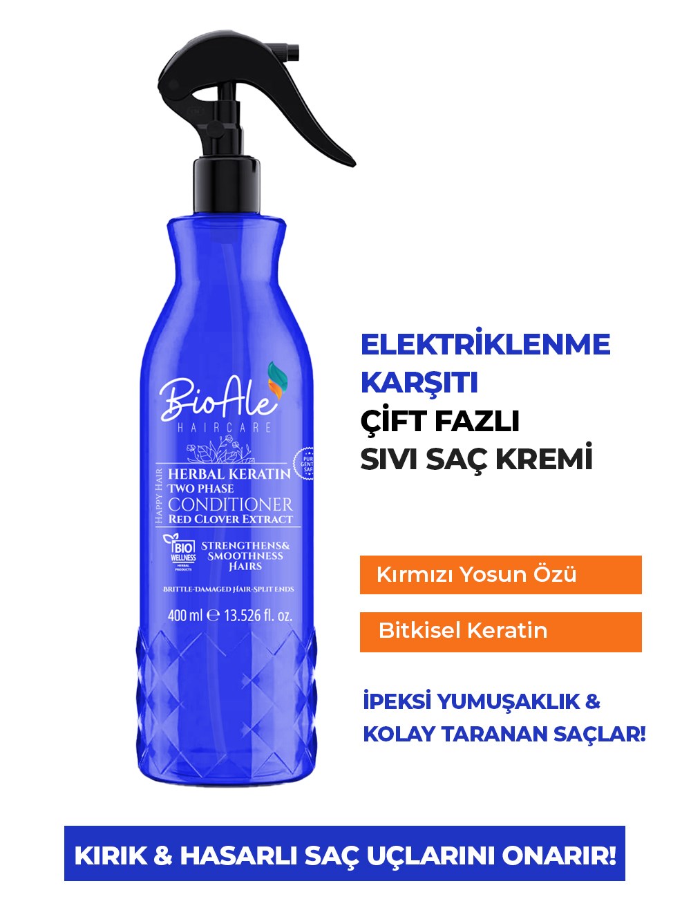 Bioale Güçlendirici Fön Suyu 400 ml